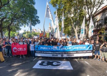 Volvimos al Congreso por justicia para Pablo Grillo, en reclamos por jubilaciones dignas y contra el acuerdo con el FMI