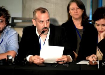 Paco Rabini en la CIDH: “El gobierno de Milei diseña y conduce un ataque planificado contra la prensa”