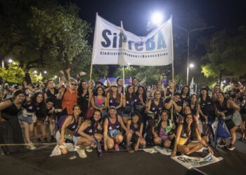 Las trabajadoras de prensa en el 38° Encuentro Plurinacional