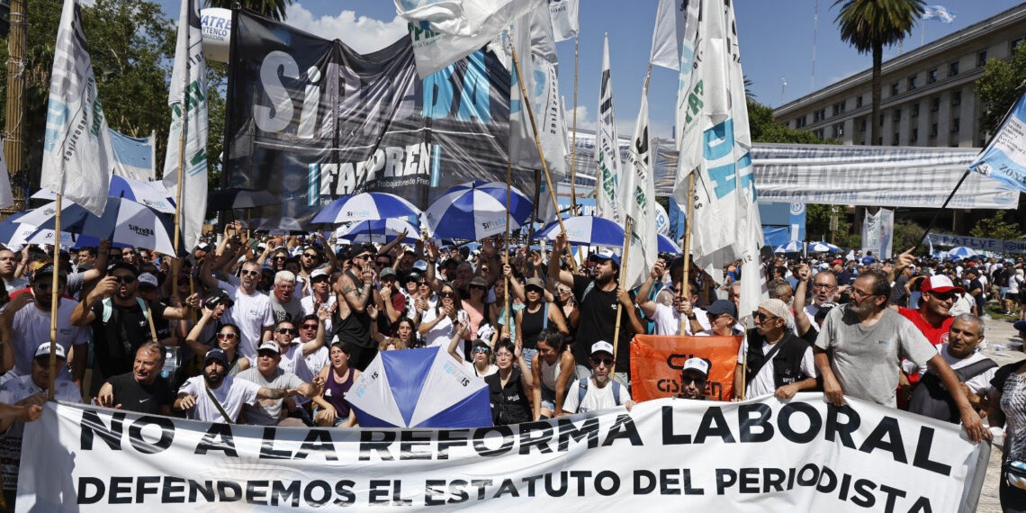 Movilizamos a Plaza de Mayo en defensa de los derechos laborales y el Estatuto del Periodista