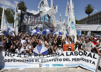 Movilizamos a Plaza de Mayo en defensa de los derechos laborales y el Estatuto del Periodista