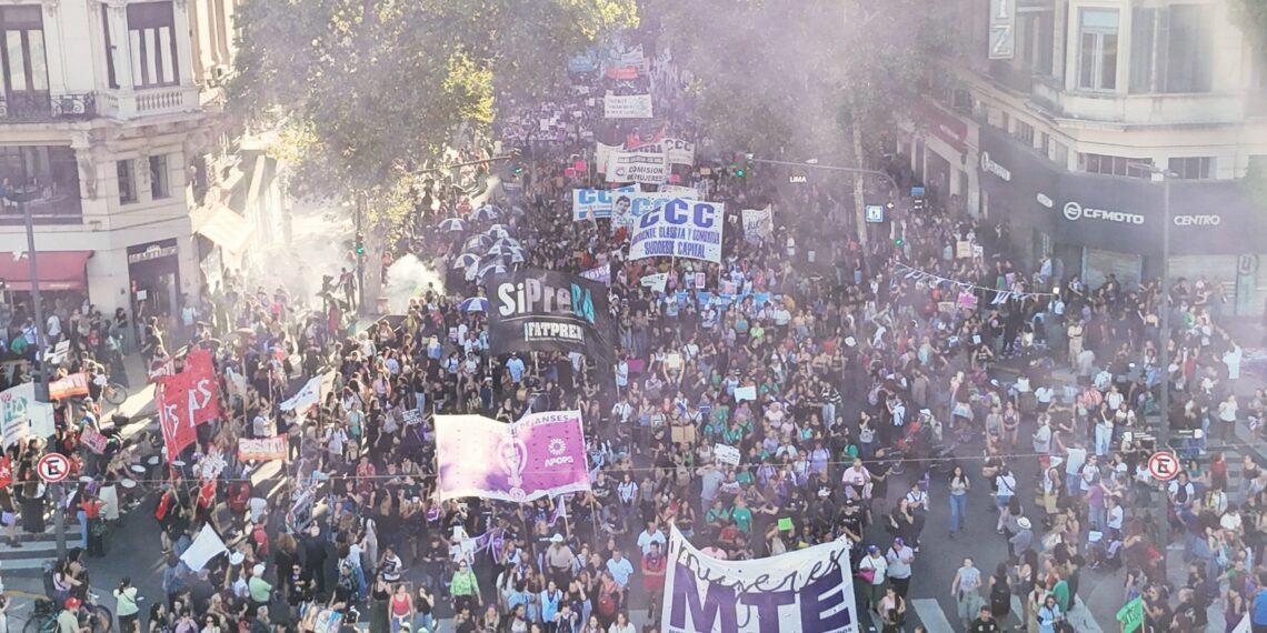 8M: organizadas y en unidad en las calles