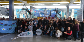 Medios públicos: movilización a los Martín Fierro e inicio de plan de lucha con paros