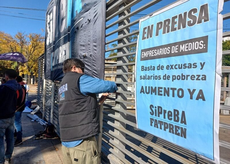 Falta de avances en las paritarias de prensa: convocamos a movilizar a América e Infobae