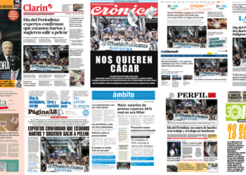 Día del periodista: llevamos a las tapas nuestro reclamo salarial